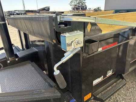 New 2026 14' 14k Diamond C Low Pro Telescopic Dump Trailer