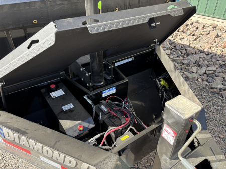 New 2026 14' 14k Diamond C Low Pro Telescopic Dump Trailer