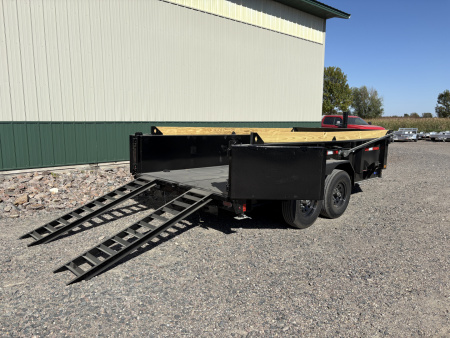New 2026 14' 14k Diamond C Low Pro Telescopic Dump Trailer