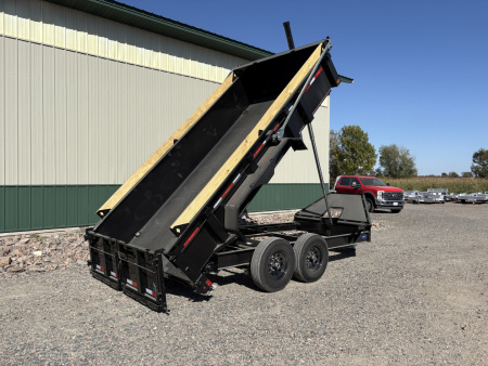 New 2026 14' 14k Diamond C Low Pro Telescopic Dump Trailer