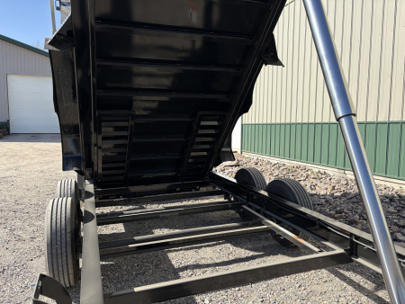 New 2026 14' 14k Diamond C Low Pro Telescopic Dump Trailer