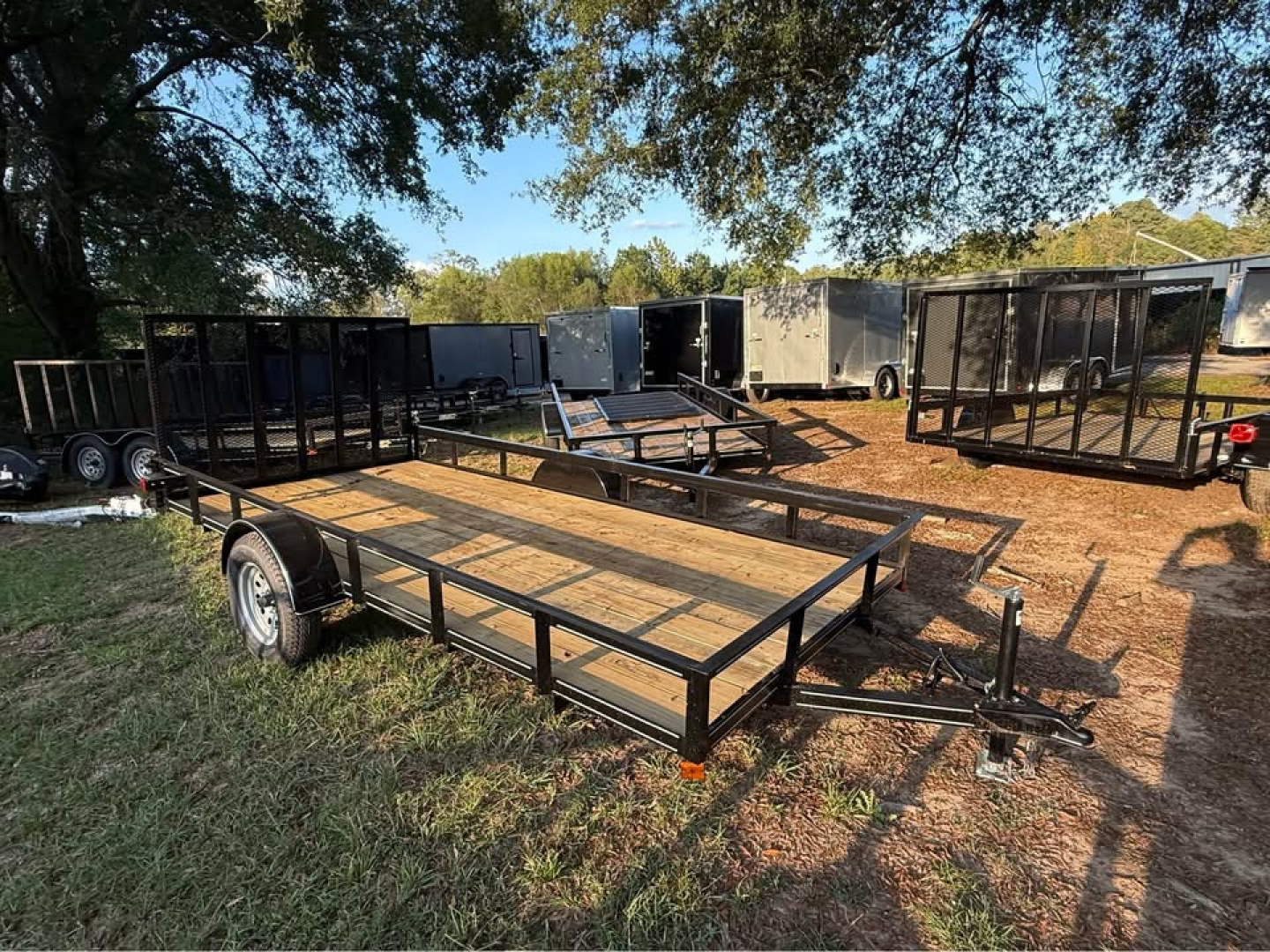 New 2026 Oak Ridge 76x14SA Utility Trailer