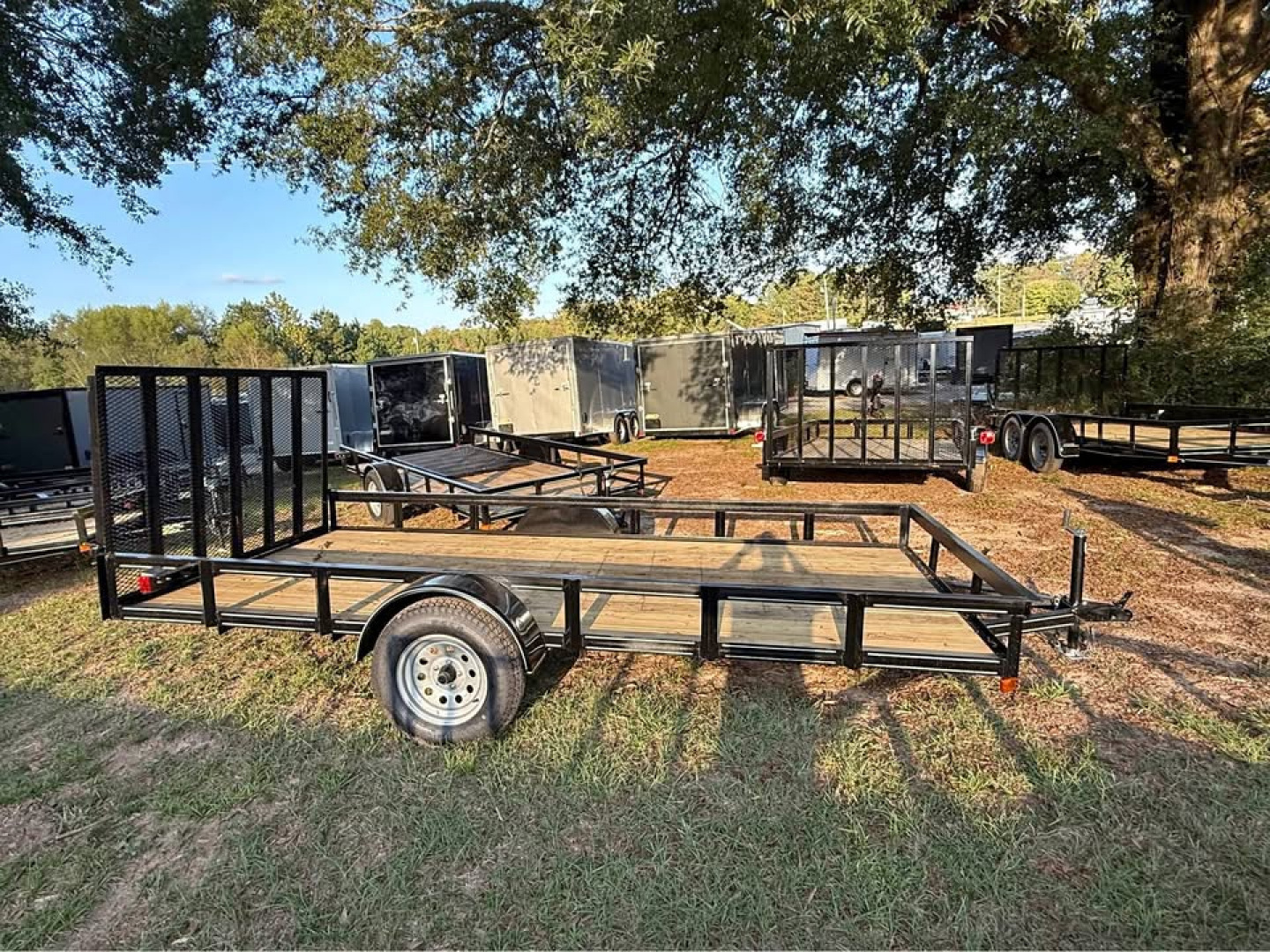 New 2026 Oak Ridge 76x14SA Utility Trailer