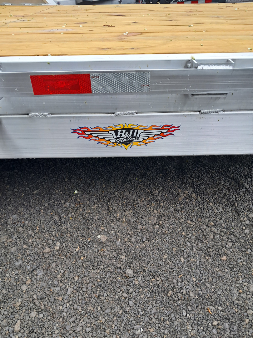 New 2025 H&H H8218HDAD-070 Car / Racing Trailer