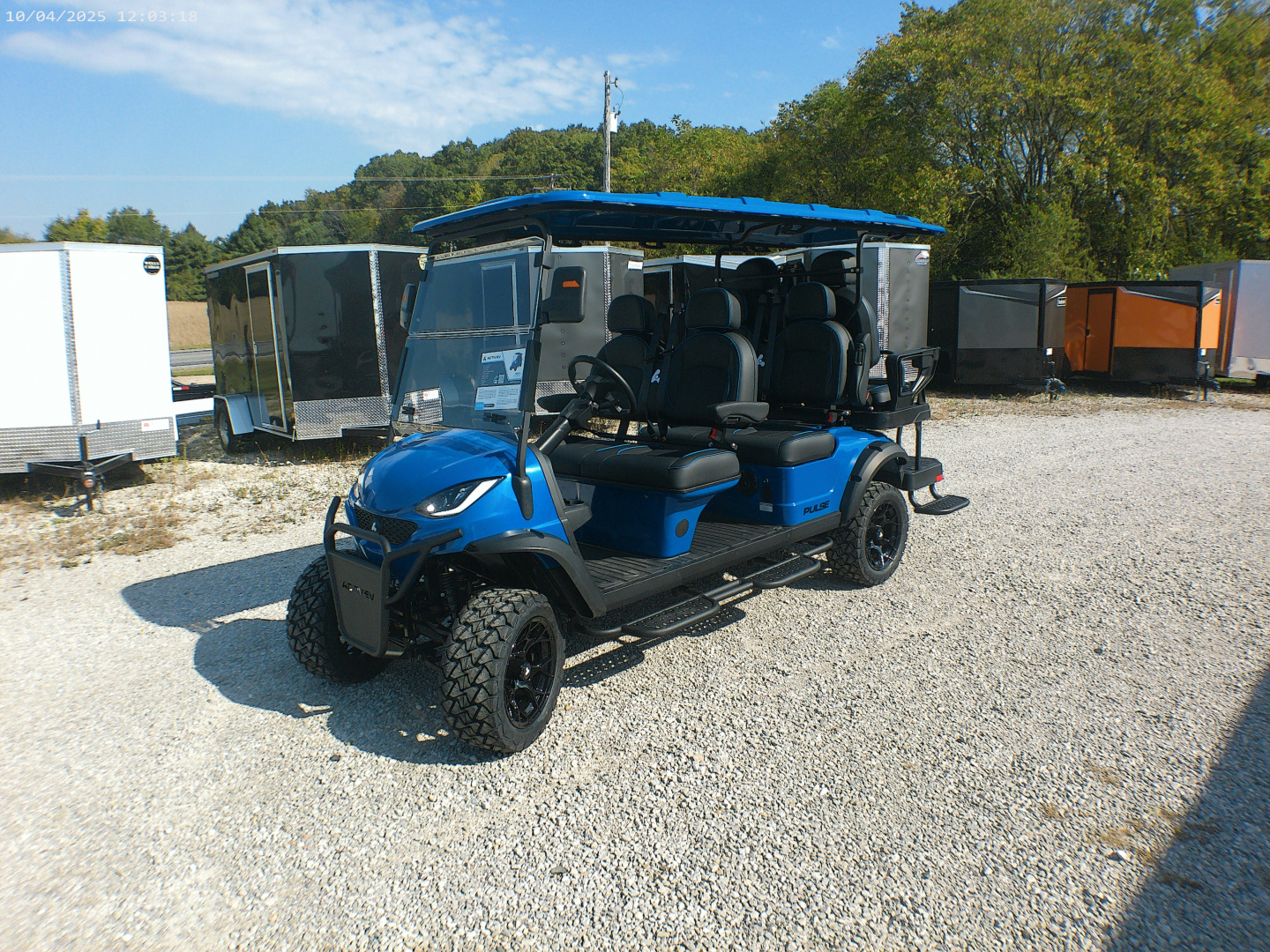 New 2026 ActivEV Pulse 6P Lifted Golf Cart