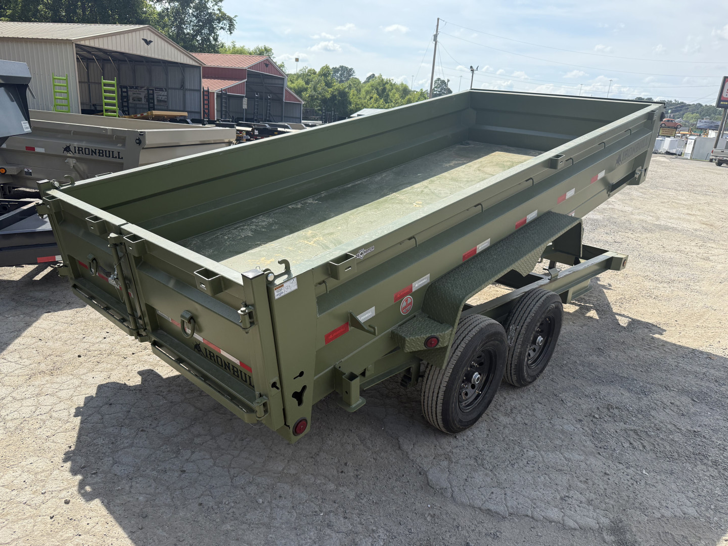 New 2026 Iron Bull DTB 14K 7X16 Dump Trailer