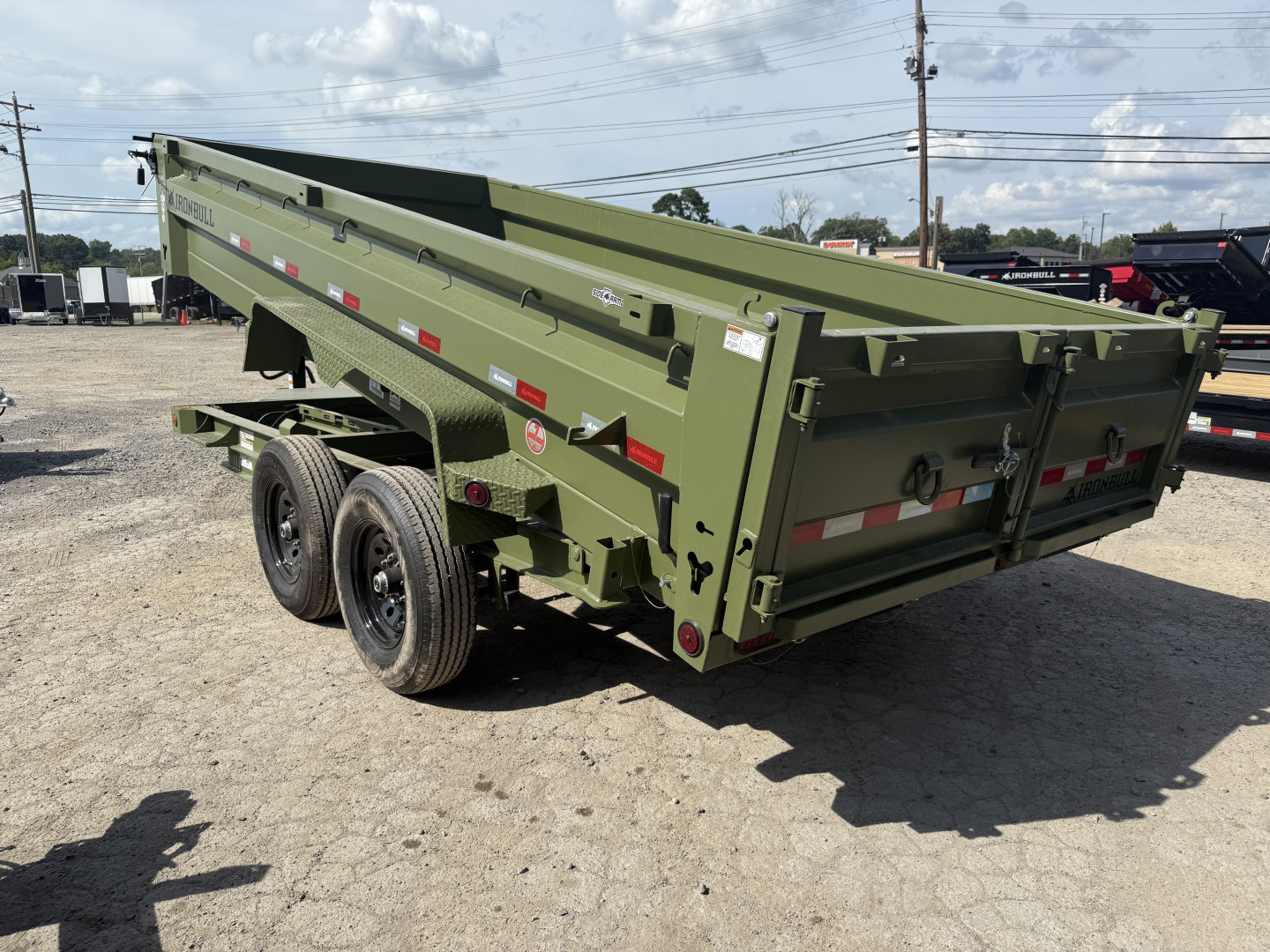 New 2026 Iron Bull DTB 14K 7X16 Dump Trailer