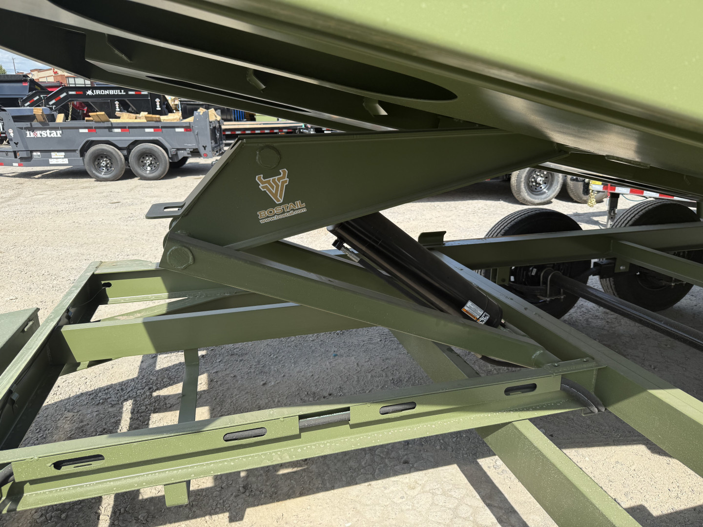 New 2026 Iron Bull DTB 14K 7X16 Dump Trailer