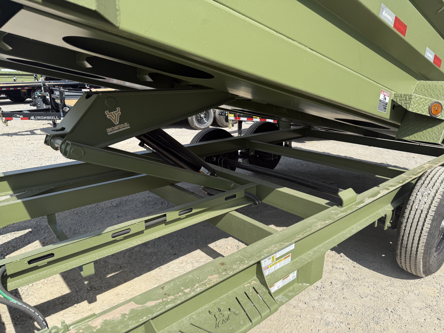 New 2026 Iron Bull DTB 14K 7X16 Dump Trailer