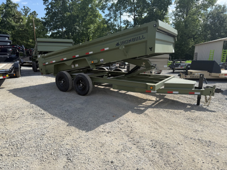 New 2026 Iron Bull DTB 14K 7X16 Dump Trailer