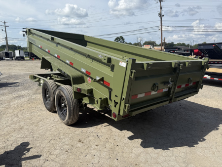 New 2026 Iron Bull DTB 14K 7X16 Dump Trailer