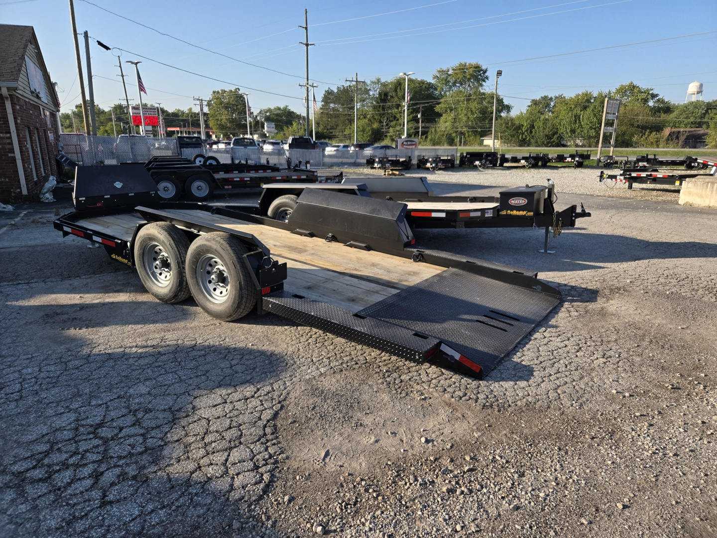 New 2026 Kemco Manufacturing Equipment U-14 80x14 TA NO RAMP (GVW:14000) BLACK