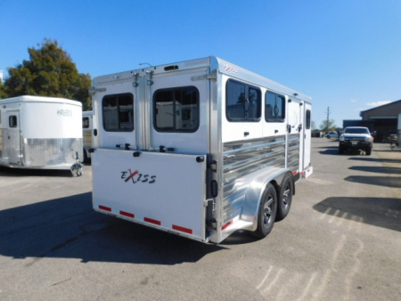 New 2026 Exiss Trailers Exhibitor 716W 6 Pen Stock Combo Trailer