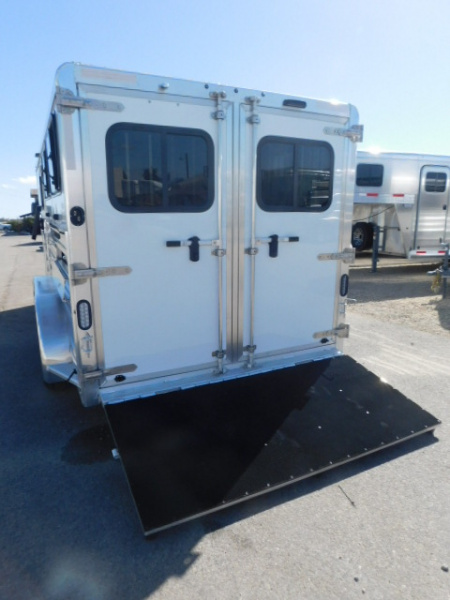 New 2026 Exiss Trailers Exhibitor 716W 6 Pen Stock Combo Trailer