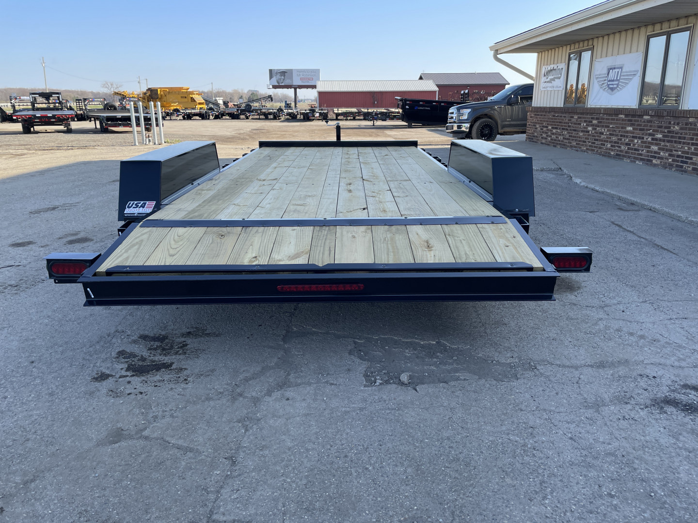 New 2026 AMO 82x16 TA2 Flat Deck 10K Car Hauler