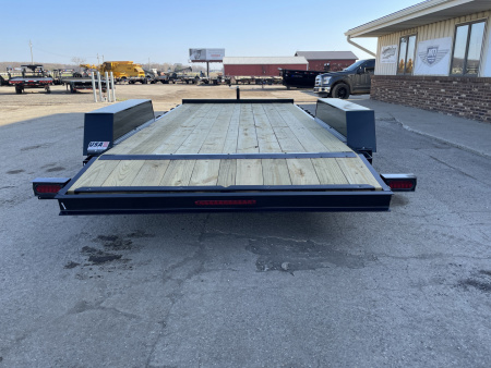 New 2026 AMO 82x16 TA2 Flat Deck 10K Car Hauler