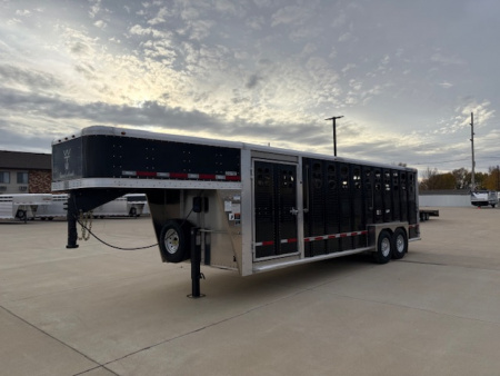 New 2026 Wilson Trailer Company PSGN-5724 Stock / Stock Combo Trailer