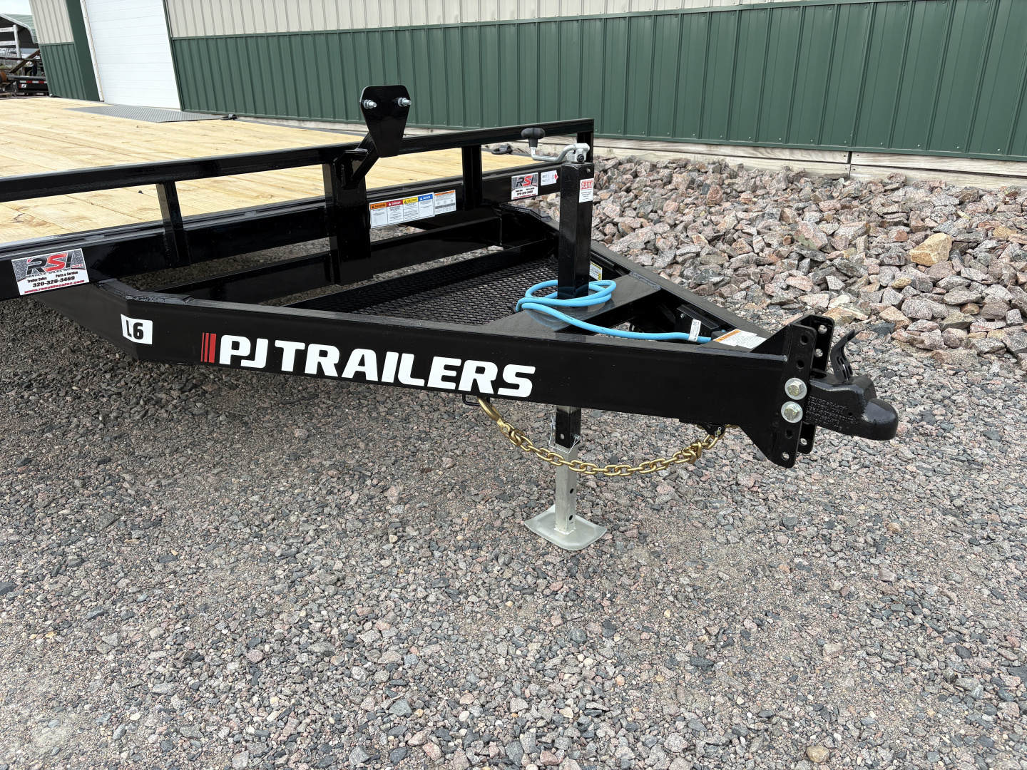 New 2026 20'x6" 10k PJ Medium Duty Deckover Trailer