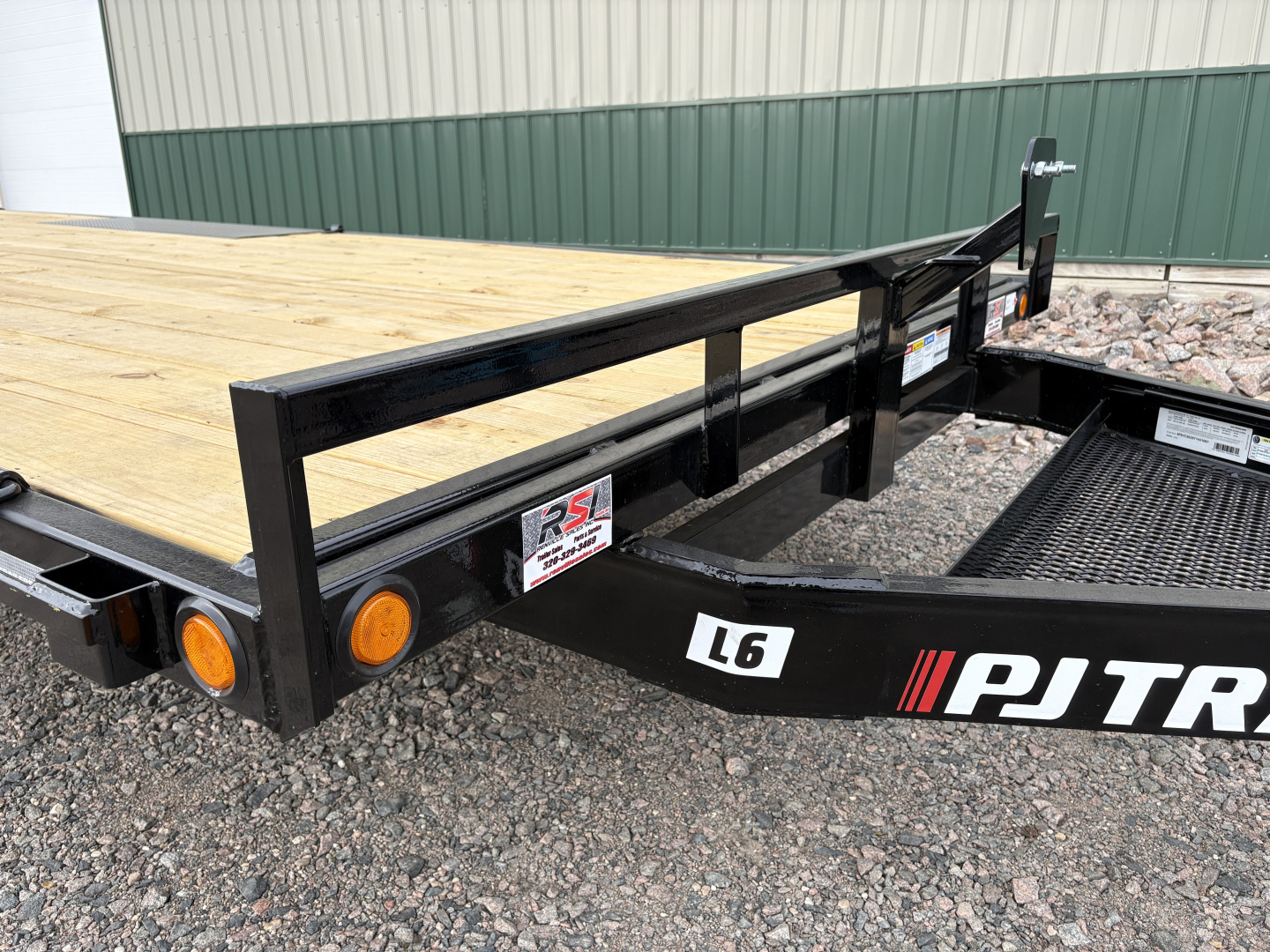 New 2026 20'x6" 10k PJ Medium Duty Deckover Trailer