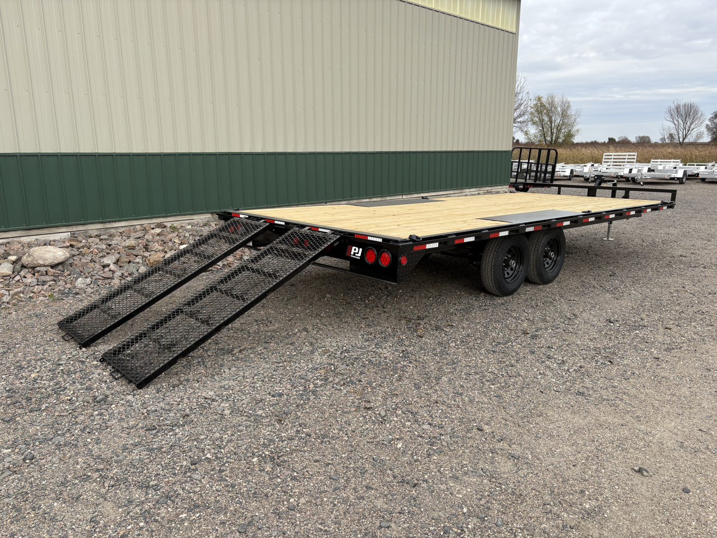 New 2026 20'x6" 10k PJ Medium Duty Deckover Trailer