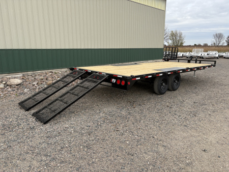 New 2026 20'x6" 10k PJ Medium Duty Deckover Trailer