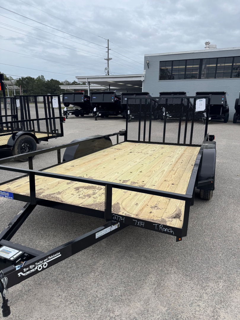 New 2026 Bye-Rite Trailers 7x14 TA Utility Trailer