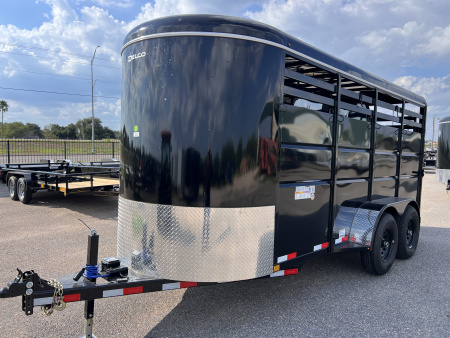 New 2026 Delco Trailers 3 Horse Slant Trailer