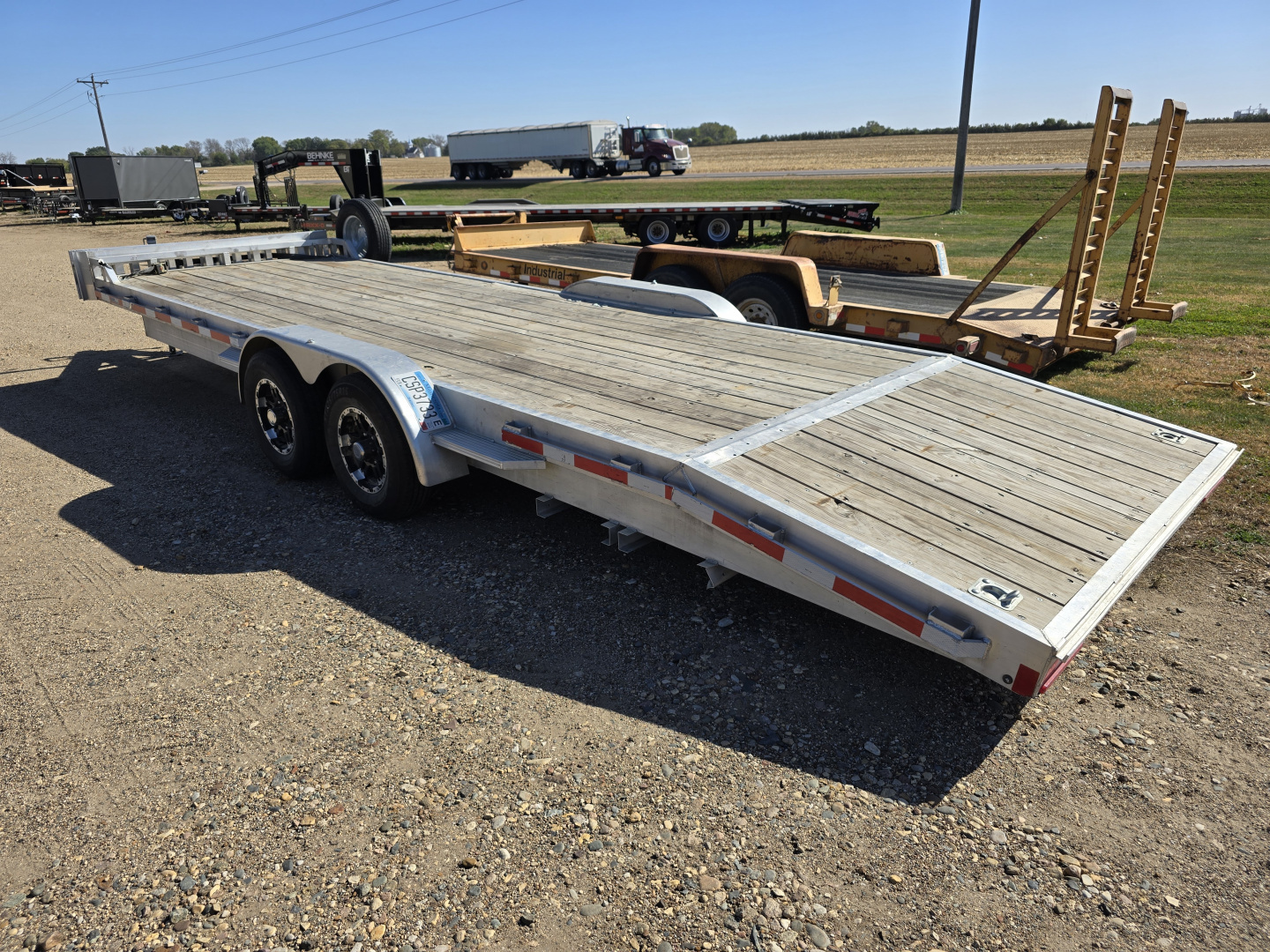 Used 2025 CargoPro Trailers 9900# 20'+4' Equipment Trailer