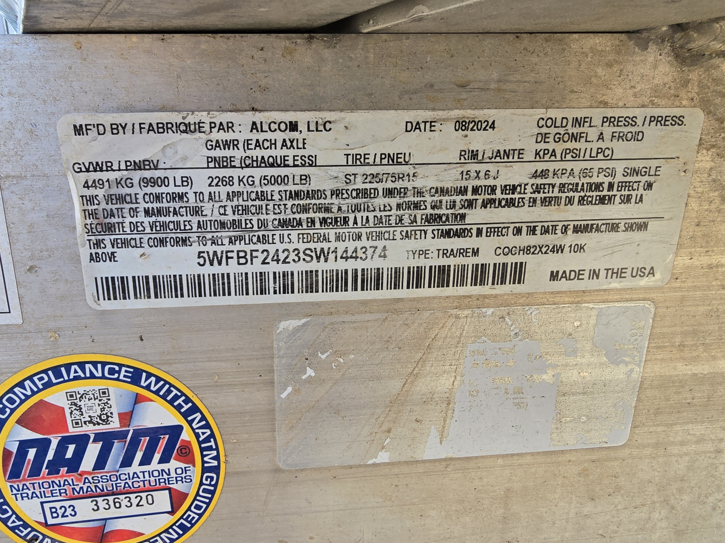 Used 2025 CargoPro Trailers 9900# 20'+4' Equipment Trailer