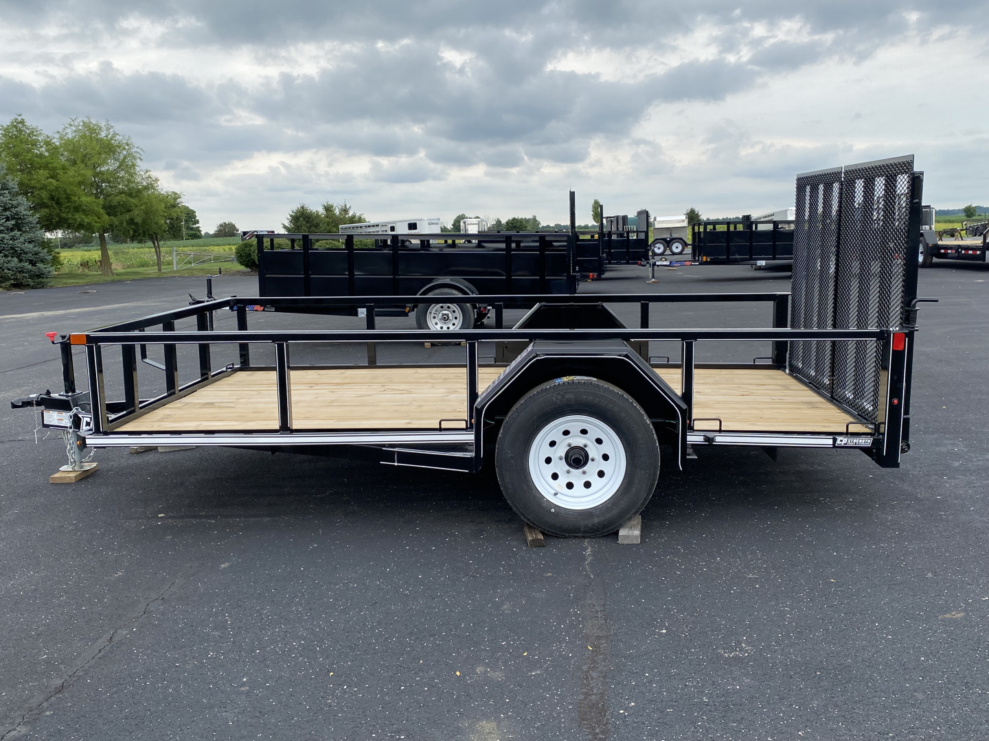 New 2025 CornPro 79” × 14’ Single Axle Utility