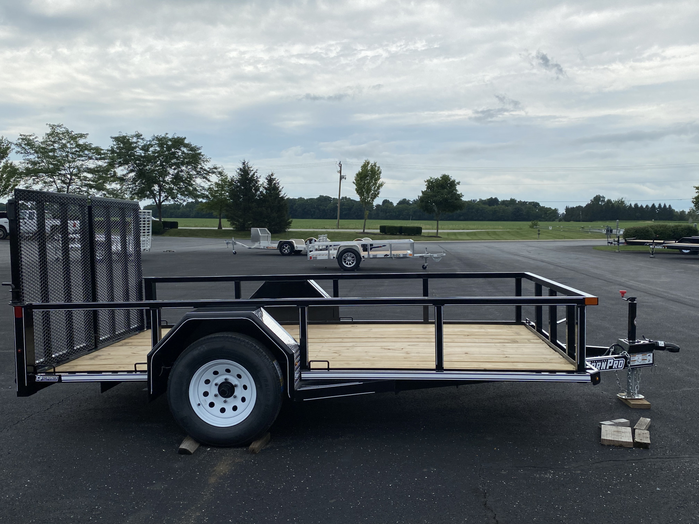 New 2025 CornPro 79” × 14’ Single Axle Utility