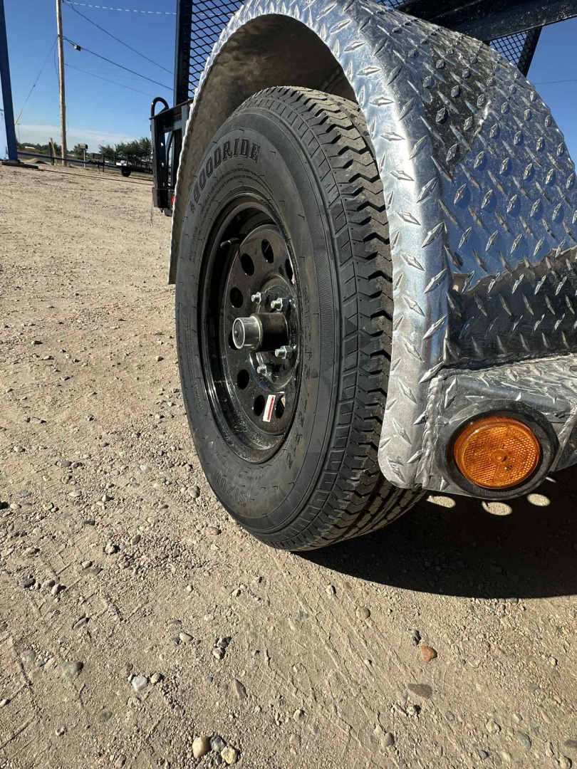 New 2026 PJ 12' Single Axle Utility Trailer (U8)