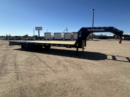 New 2026 PJ 25' Low-Pro Flatdeck with Duals (LD) Gooseneck (10k)