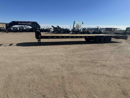 New 2026 PJ 34' Low-Pro Flatdeck with Duals (LD) Gooseneck (12k)