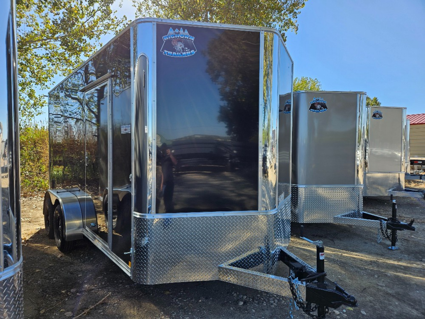 New 2026 Big Horn Trailer EC 7 14 TA Cargo / Enclosed Trailer