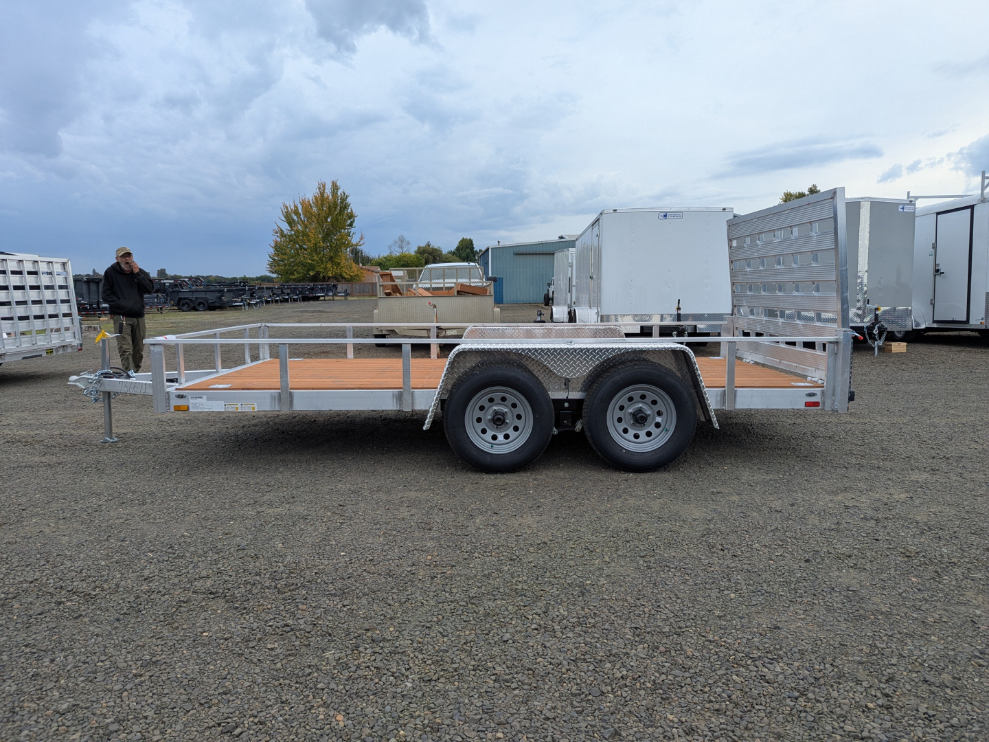 New 2026 Continental Cargo CC6.5X14/7K Flatbed Trailer
