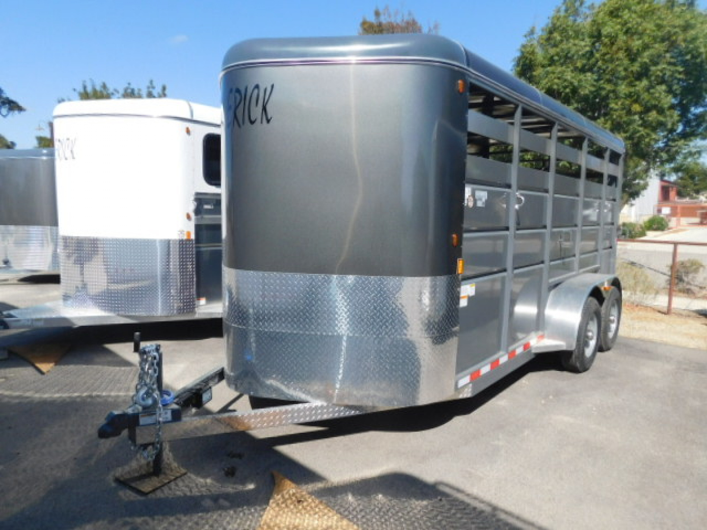 New 2026 Maverick Trailers 17' Stock Trailer