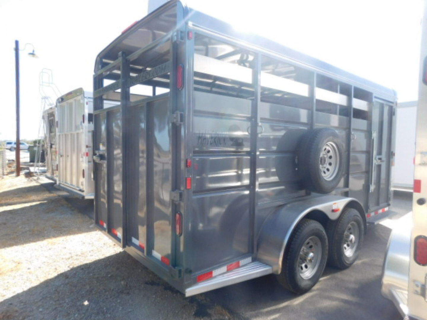 New 2026 Maverick Trailers 17' Stock Trailer