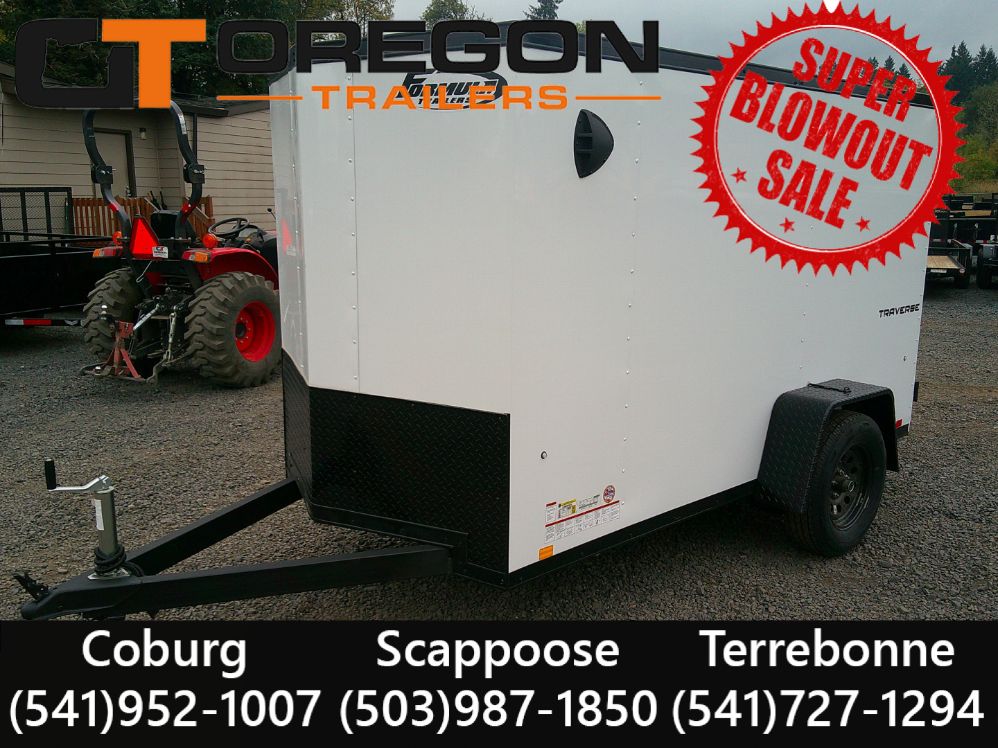 New 2026 Formula Trailers 5x10 Cargo / Enclosed Trailer