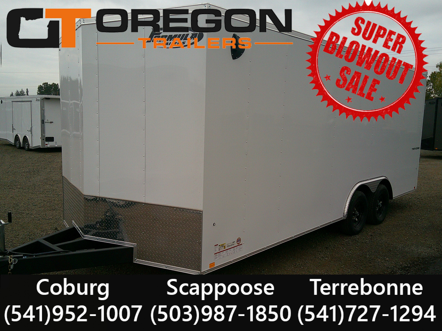 New 2026 Formula Trailers 8.5x20 Car Hauler