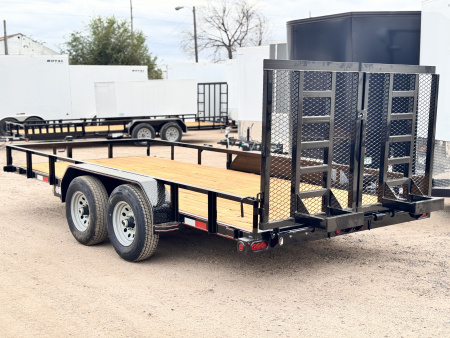 New 2026 Diamond T 7-16 Heavy Duty Tandem Axle Split Gate Utility 10K GVWR