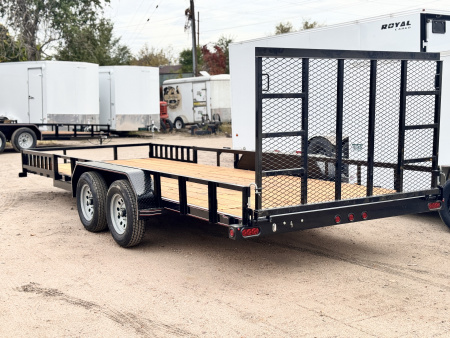New 2026 Diamond T 7-20 Tandem Axle Ramp Gate Utility W/ ATV Ramps 7K GVWR