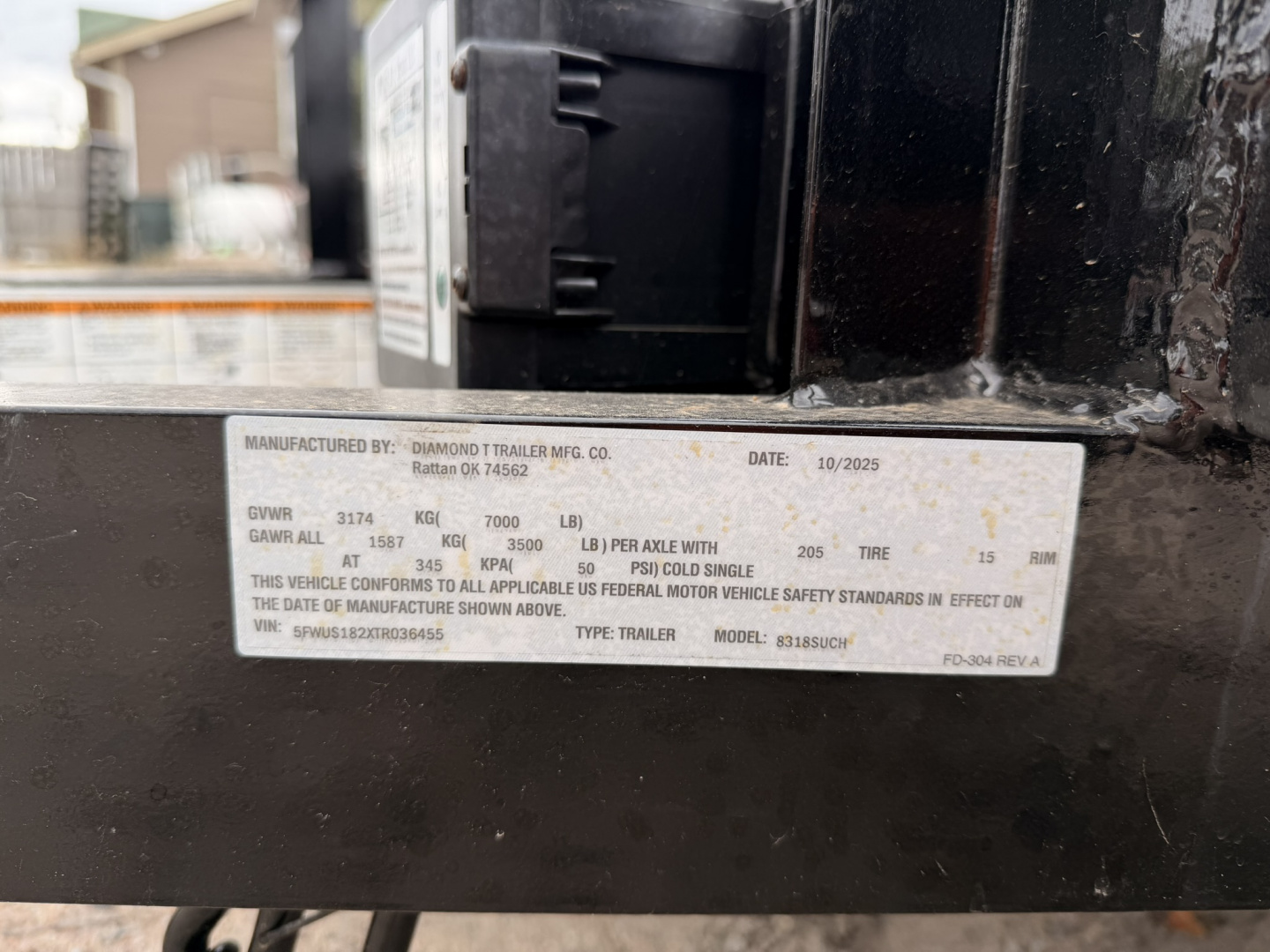 New 2026 Diamond T 7-18 Tandem Axle Ramp Gate Utlity 7K GVWR