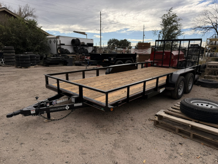 New 2026 Diamond T 7-18 Tandem Axle Ramp Gate Utlity 7K GVWR