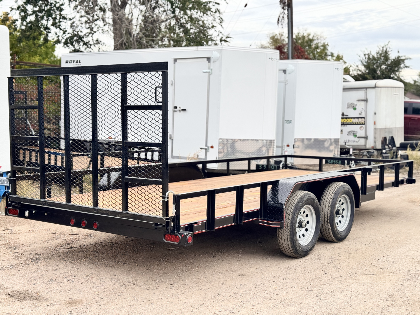 New 2026 Diamond T 7-18 Tandem Axle Ramp Gate Utlity 7K GVWR