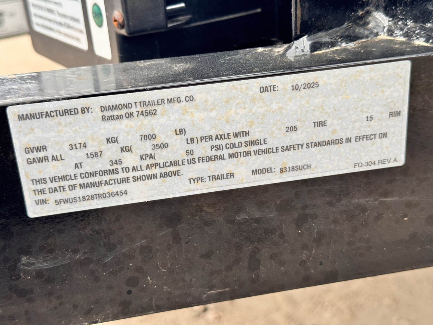New 2026 Diamond T 7-18 Tandem Axle Ramp Gate Utlity 7K GVWR