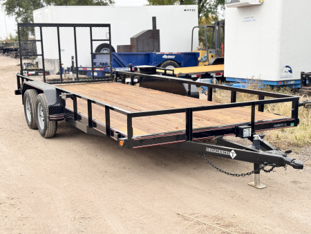 New 2026 Diamond T 7-18 Tandem Axle Ramp Gate Utlity 7K GVWR