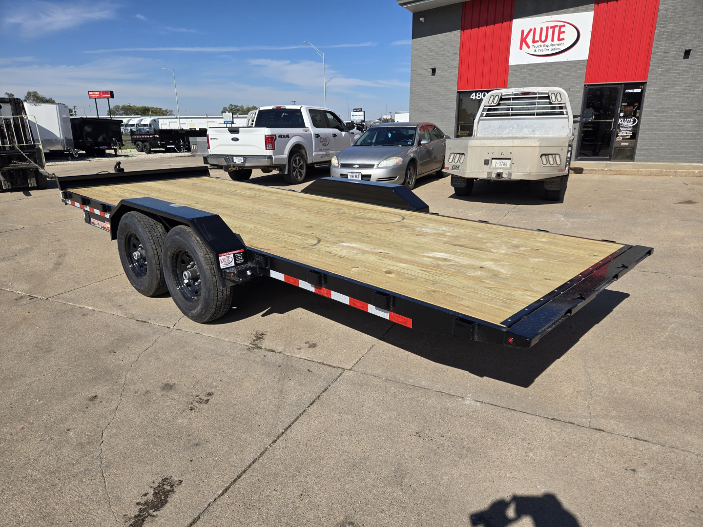 New 2026 H&H Trailers 82x20 Electric Tilt Speed Loader 14K Equipment Trailer