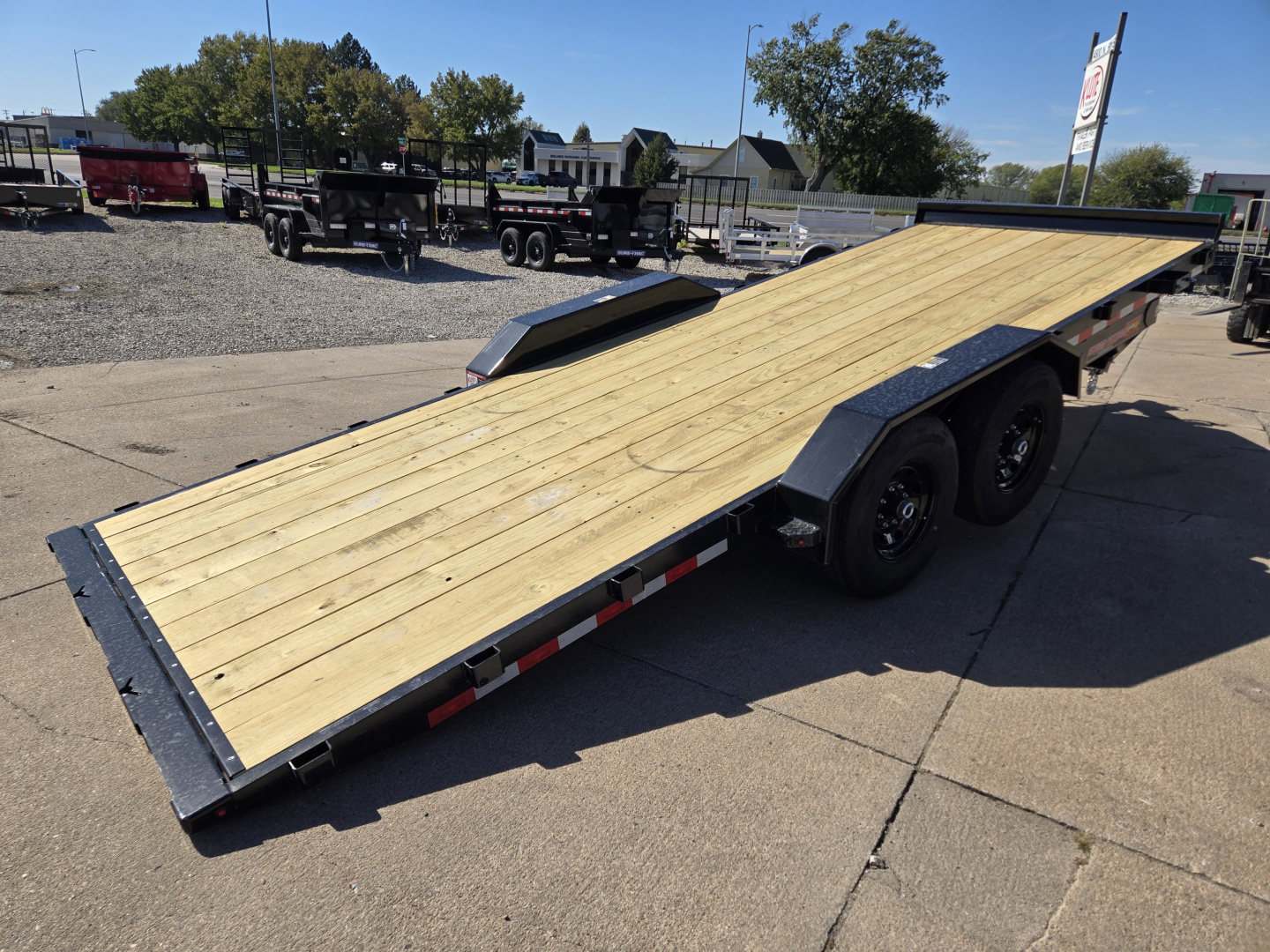 New 2026 H&H Trailers 82x20 Electric Tilt Speed Loader 14K Equipment Trailer