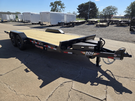New 2026 H&H Trailers 82x20 Electric Tilt Speed Loader 14K Equipment Trailer